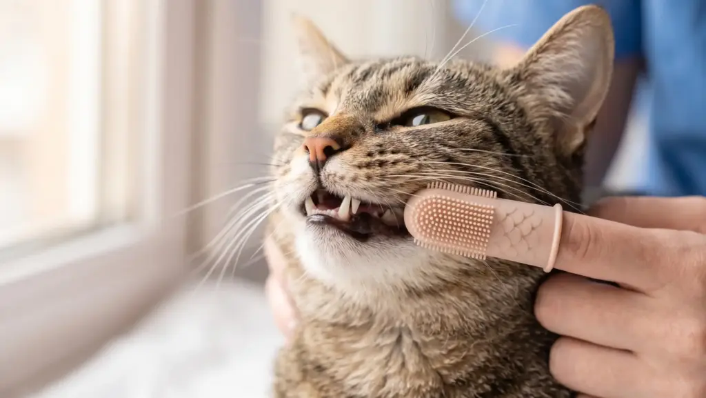 kedi diş bakımı